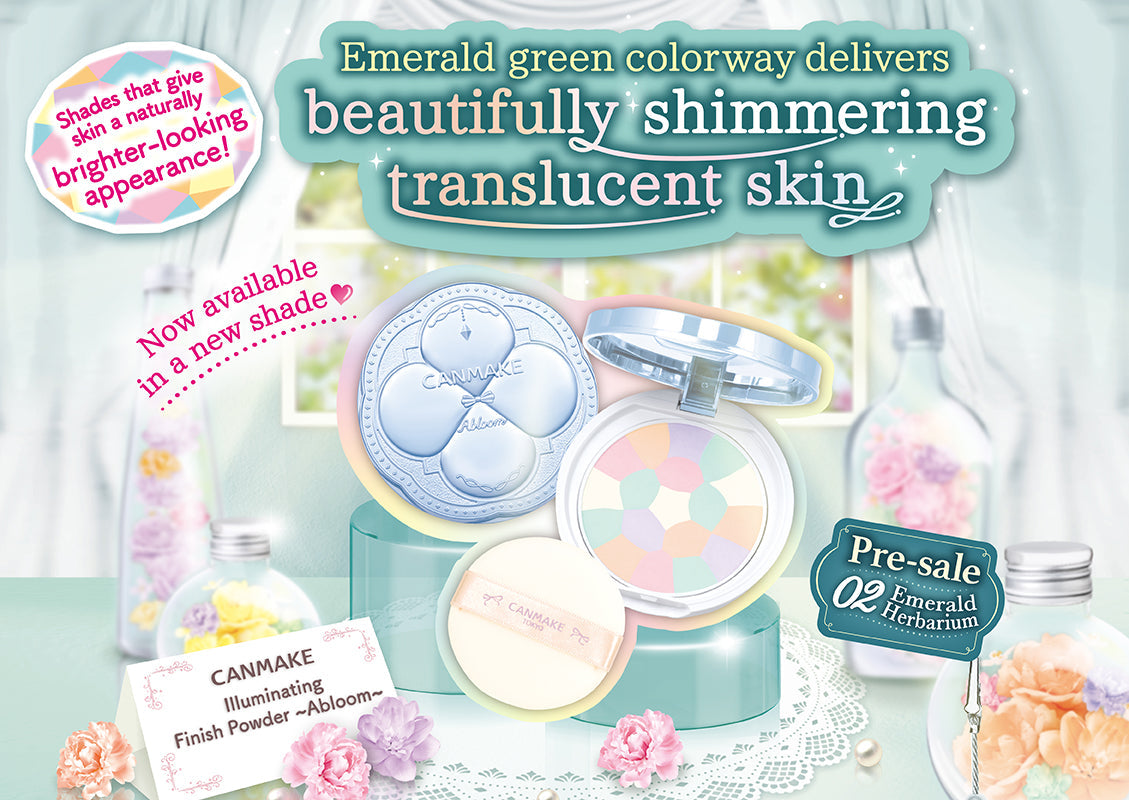 Emerald green colorway delivers beautifully shimmering translucent skin🌸✨