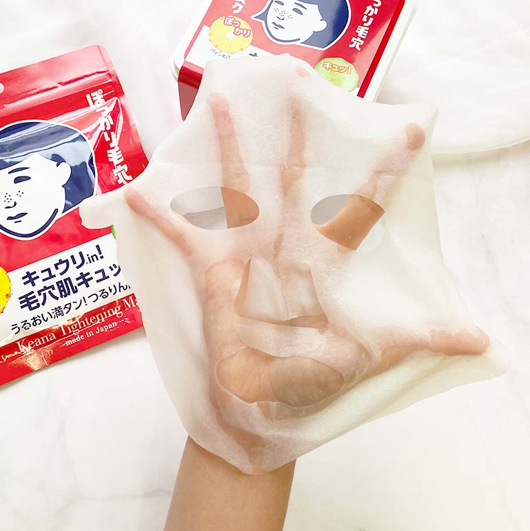 NADESHIKO 💕 Skin care comfortably in spring and summer ♪ Clean your skin with a sheet mask! Pore Nadeshiko Hikishime Mask Plenty BOX