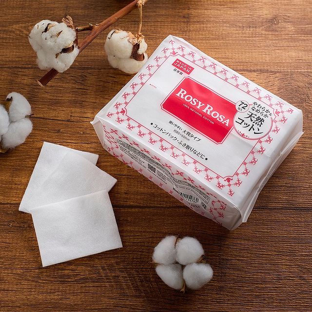 RosyRosa 100% Natural Cotton ❤️ Strictly select soft and fluffy cotton multi-layer stacking,