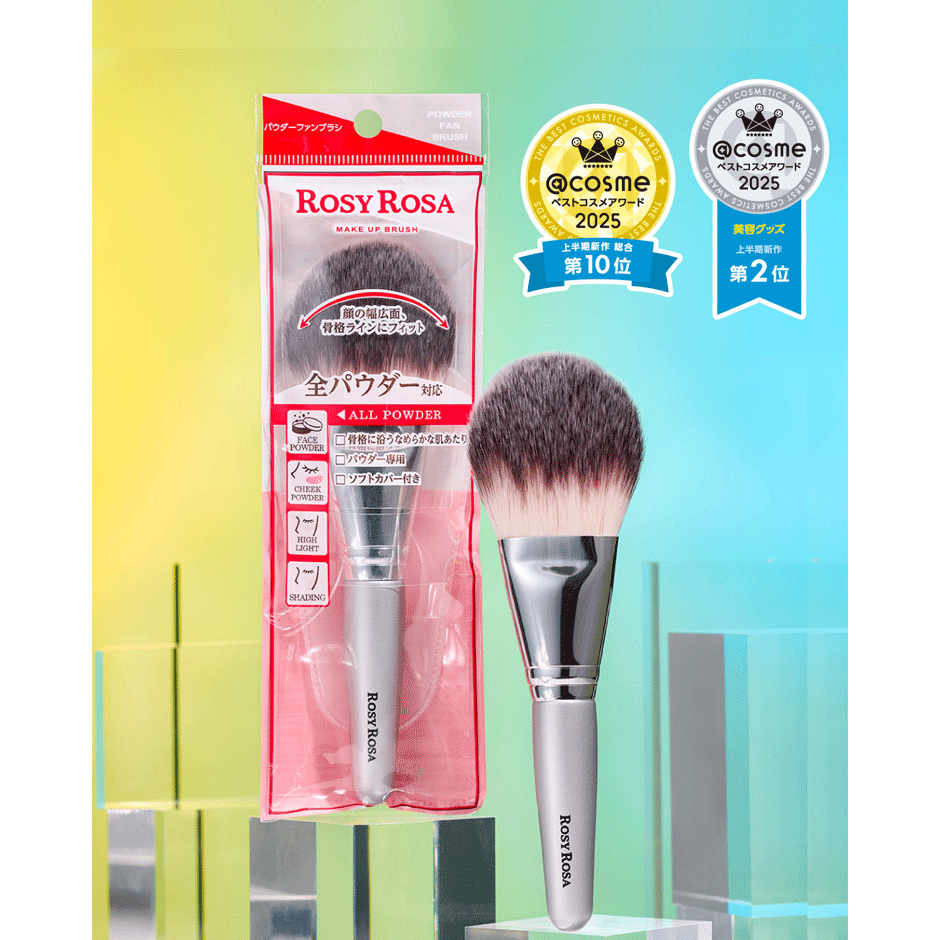 We’re proud to announce that our ❤️ ROSY ROSA multi foundation brush has been selected as a winner in the @cosme Best Cosmetics Awards 2025 under the First Half New Product category!