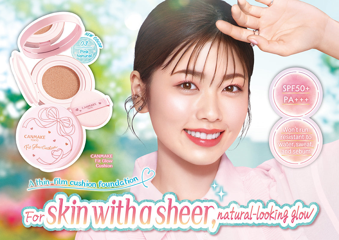 2025 A New Shade Has Arrived for the CANMAKE Fit Glow Cushion! 💞✨ COMING SOON to 🇺🇸U.S.A & 🇨🇦 CANADA