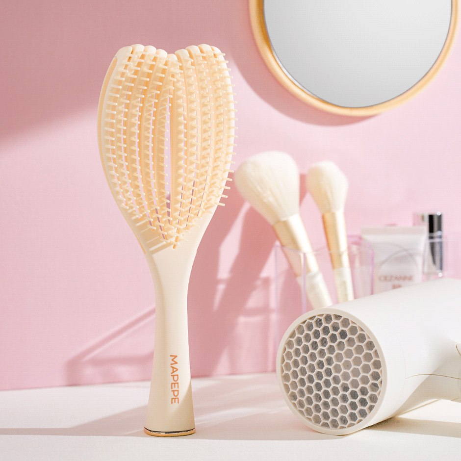 2026 new MAPEPE 💕  Introducing the new self-standing hairbrush, "Flex Stand Brush"