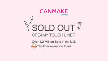 CANMAKE Creamy Touch Liner Surpasses 1.2 Million Units Sold in the U.S. — Now Sold Out Nationwide